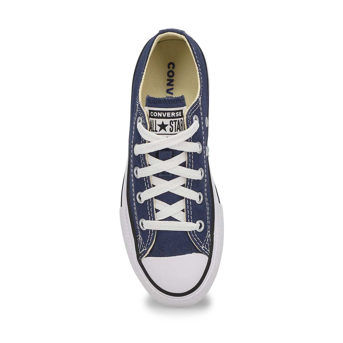 Kids hotsell navy converse